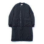 RECYCLED DOWN MA-1 LONG COAT #Black [FSU09242U0001]