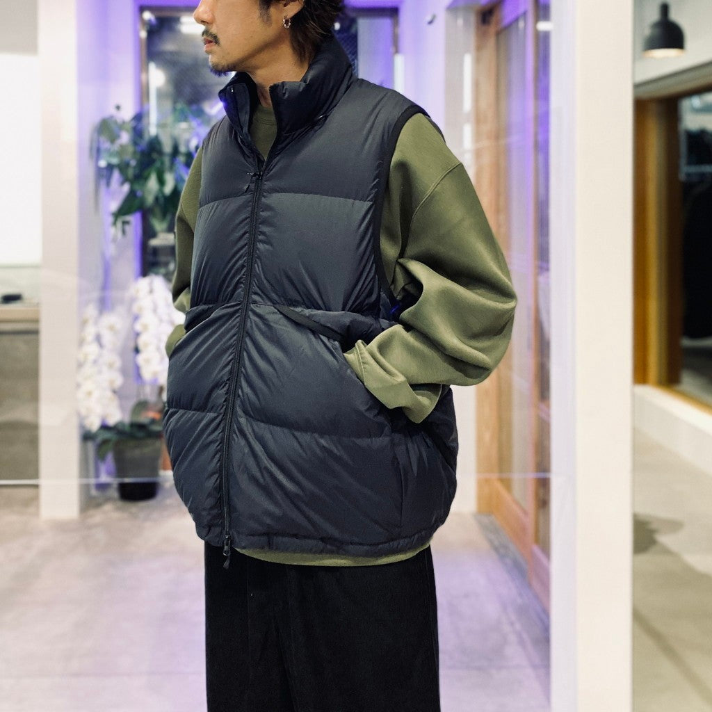 TECH ALPINE DOWN VEST #BLACK [BW-24025W]