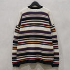 90's BORDER KNIT #BEIGE [K2465201]