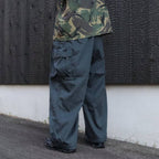 STRIPE BAGGY CARGO PANTS #Charcoal [SU26-B06]