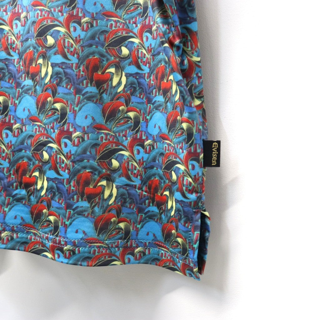 JULIEN OPEN S/S SHIRT #Turquoise [26SS-S02]