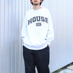 IS-NESS | SWEATSHIRT_HOUSE #ASH GRAY [CCC-263C007]