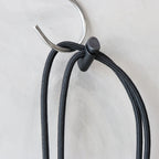 LEATHER SHOULDER POUCH #BLACK [25FWE-WMA-BG02]