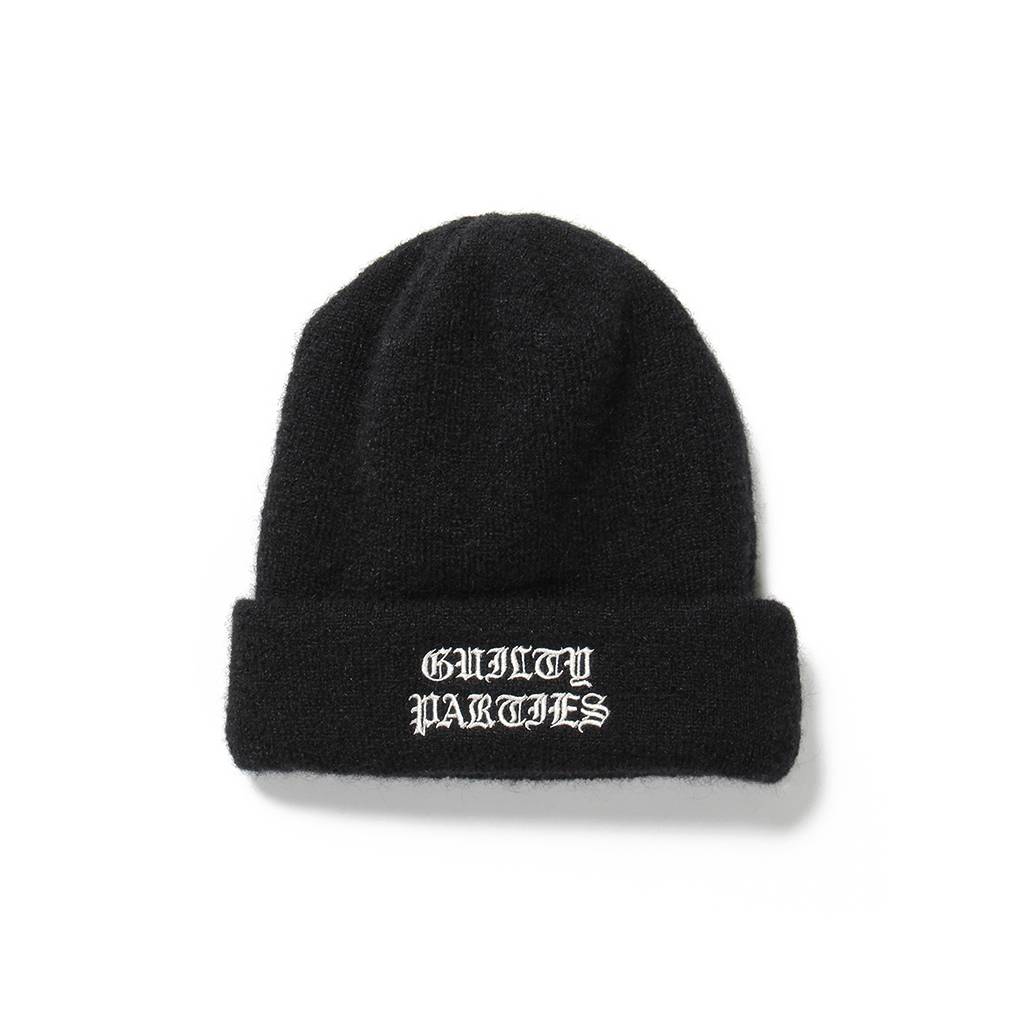 MOHAIR KNIT WATCH CAP -TYPE 1- #BLACK [23FW-WMA-CP04]