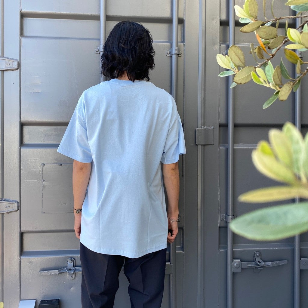 CREW NECK T-SHIRT -TYPE 8- #L-BLUE [24SS-WMT-TEE09]