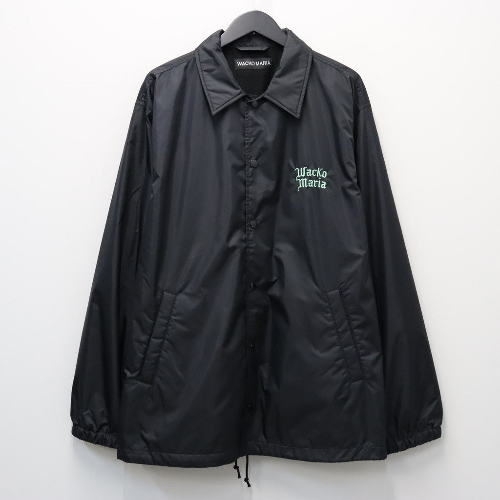 COACH JACKET ( TYPE-2 ) #BLACK/GREEN [26FWE-WMO-BL07]