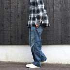 HERITAGE DENIM PAINTER PANTS AGED #INDIGO [BW261-HDPP]