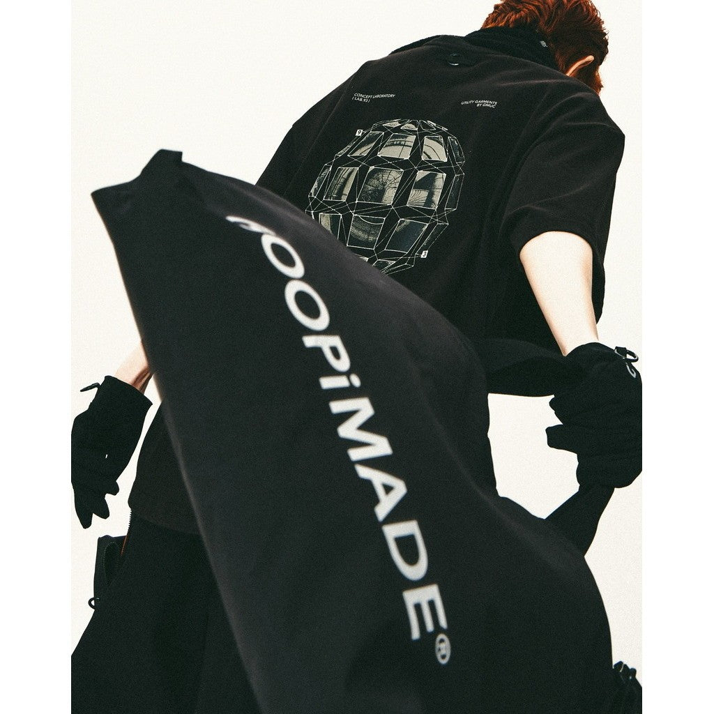 “Gr-01T”概念。 3D圓形T卹 #SHADOW [GOOPI-25SS-JUN-04]