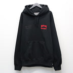 DEATH ROW RECORDS | HEAVY WEIGHT PULLOVER HOODED SWEAT SHIRT #BLACK [DEATHROW-WM-SS05]