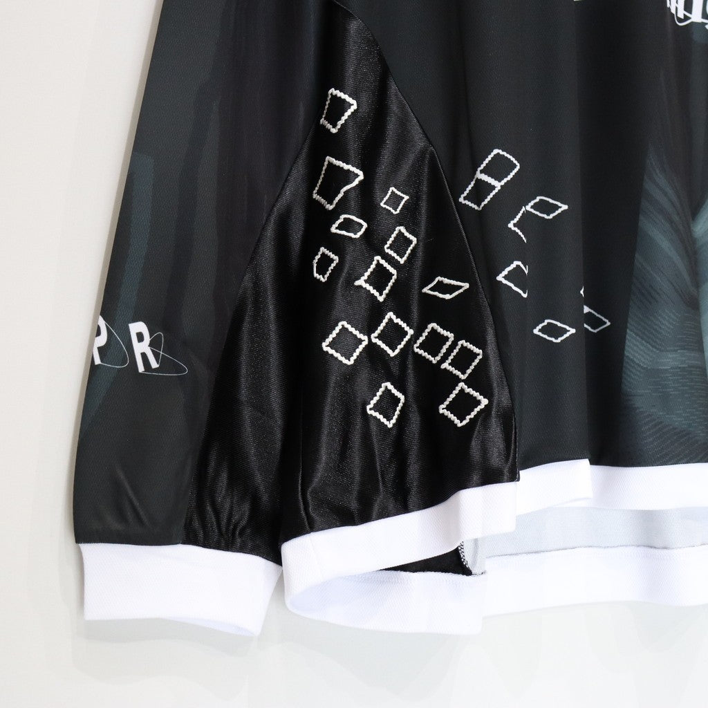 SauRas Being | L/S SOCCER JERSEY #Black [SS25-SRB03]