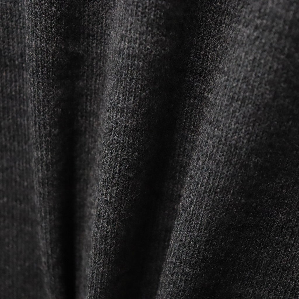 TECH KNIT CREW L/S Brewed Protein #CHARCOAL [BE-70026W]