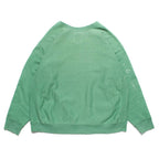 DISTRESSED SWEATSHIRT AGED #GREEN [BW261-DSS]