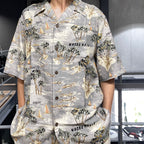 HAWAIIAN SHIRT S/S -TYPE 1- #GRAY [24SS-WMS-HI01]
