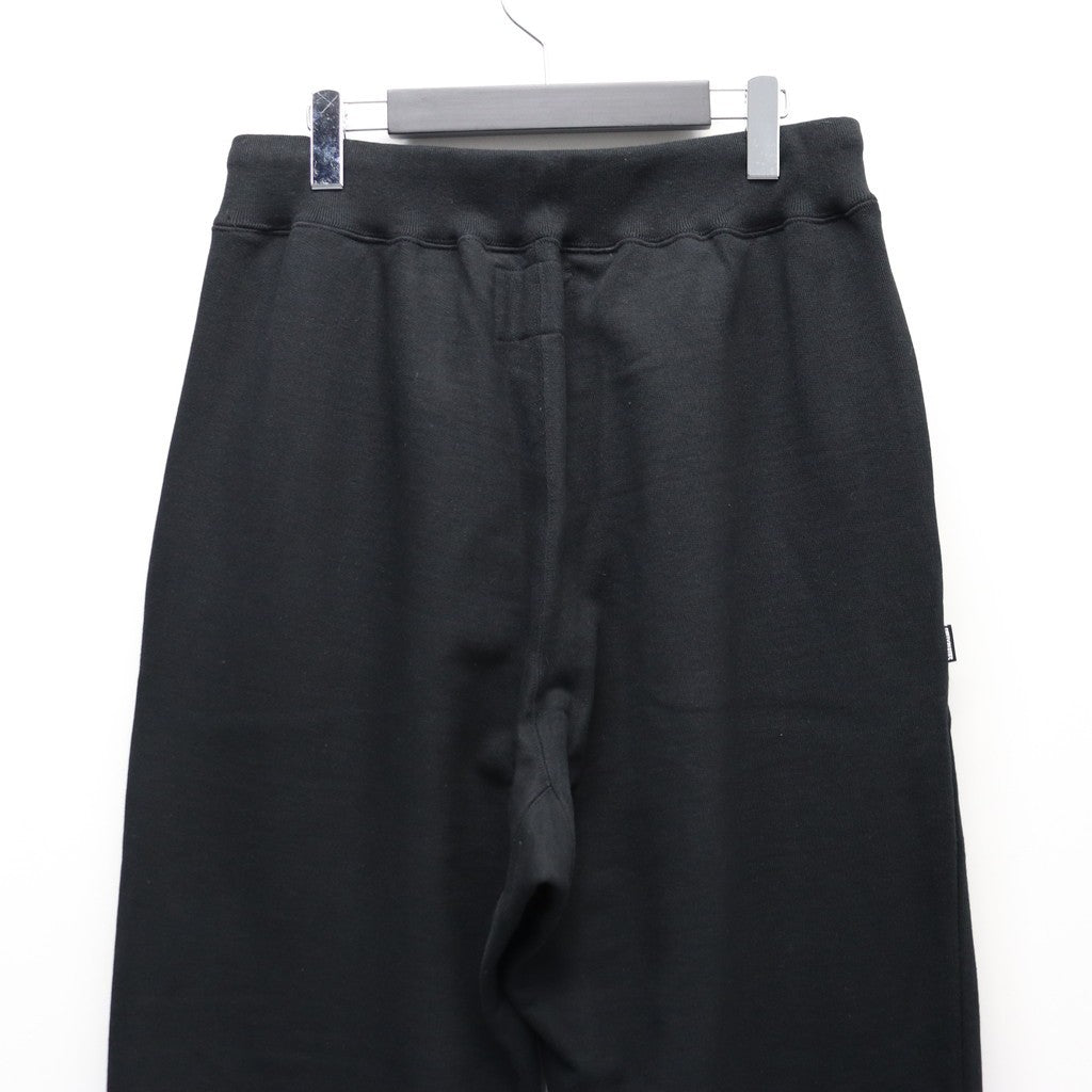 HEAVY WEIGHT SWEAT PANTS #BLACK [25FW-WMC-SP01]