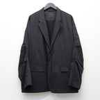 TECH LOOSE 2B JACKET #BLACK [BJ-50026]