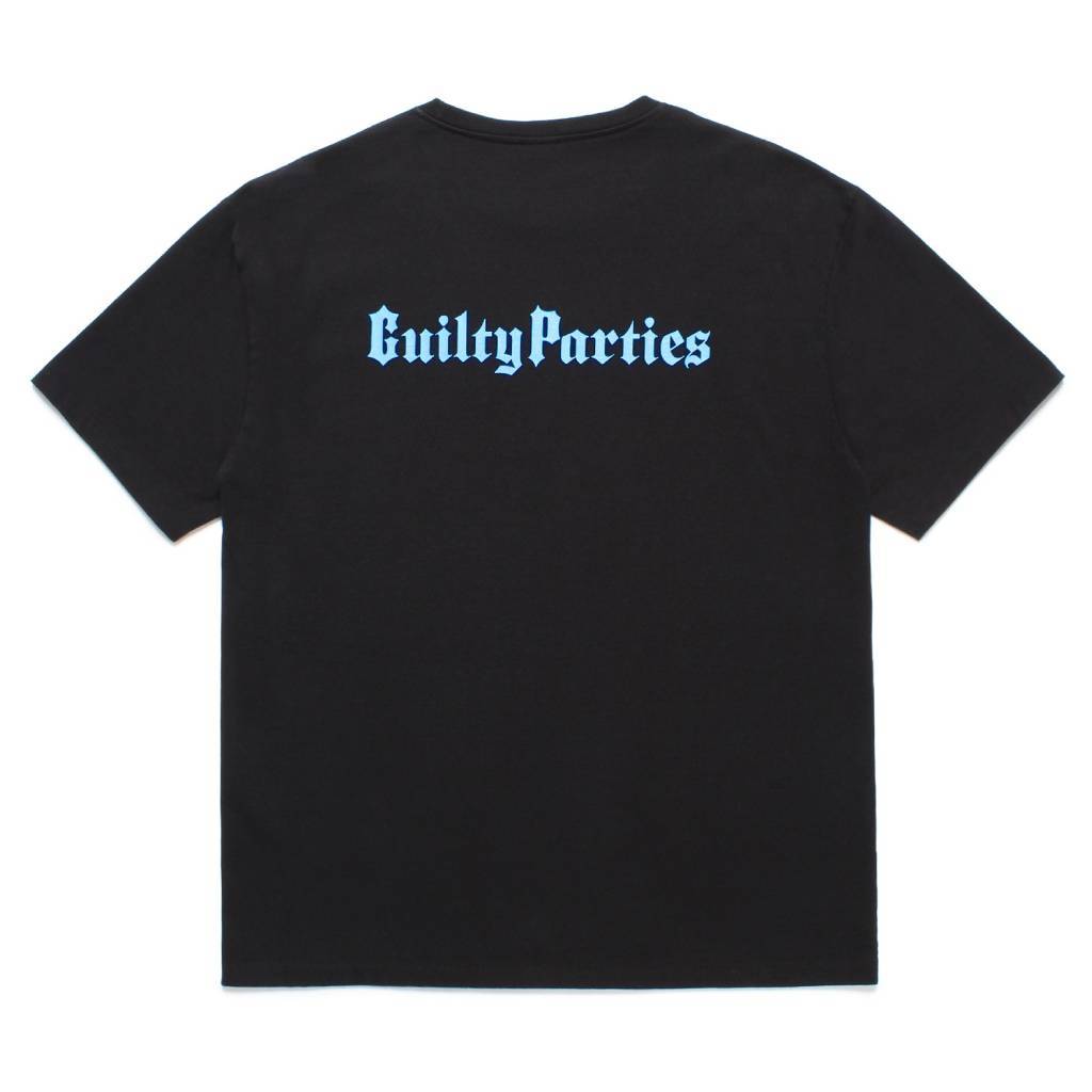 MR BROTHERS CUT CLUB | WASHED HEAVY WEIGHT CREW NECK T-SHIRT #BLACK [MBCC-WM-WT05]