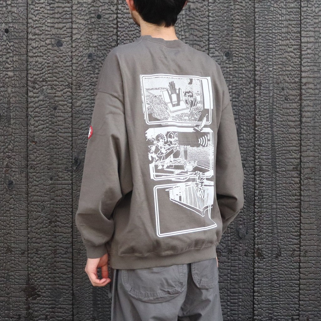 MD Clean Room LIGHT BIG CREW NECK #CHARCOAL [CES29CS28]