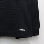 HEALTHKNIT | HENRY NECK LONG SLEEVE T-SHIRT #BLACK [26FW-WMT-HK01]
