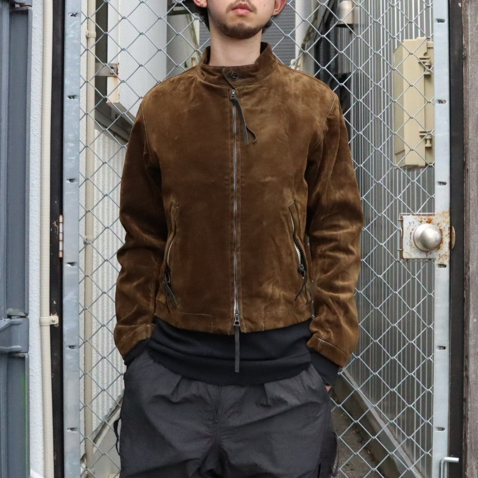 Racing Jacket (VELVET DENIM) #MOSS [M-P4-LO2]