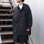 PERTEX UTILITY LONGLINE SHIRT #BLACK [FPA02261U0004]