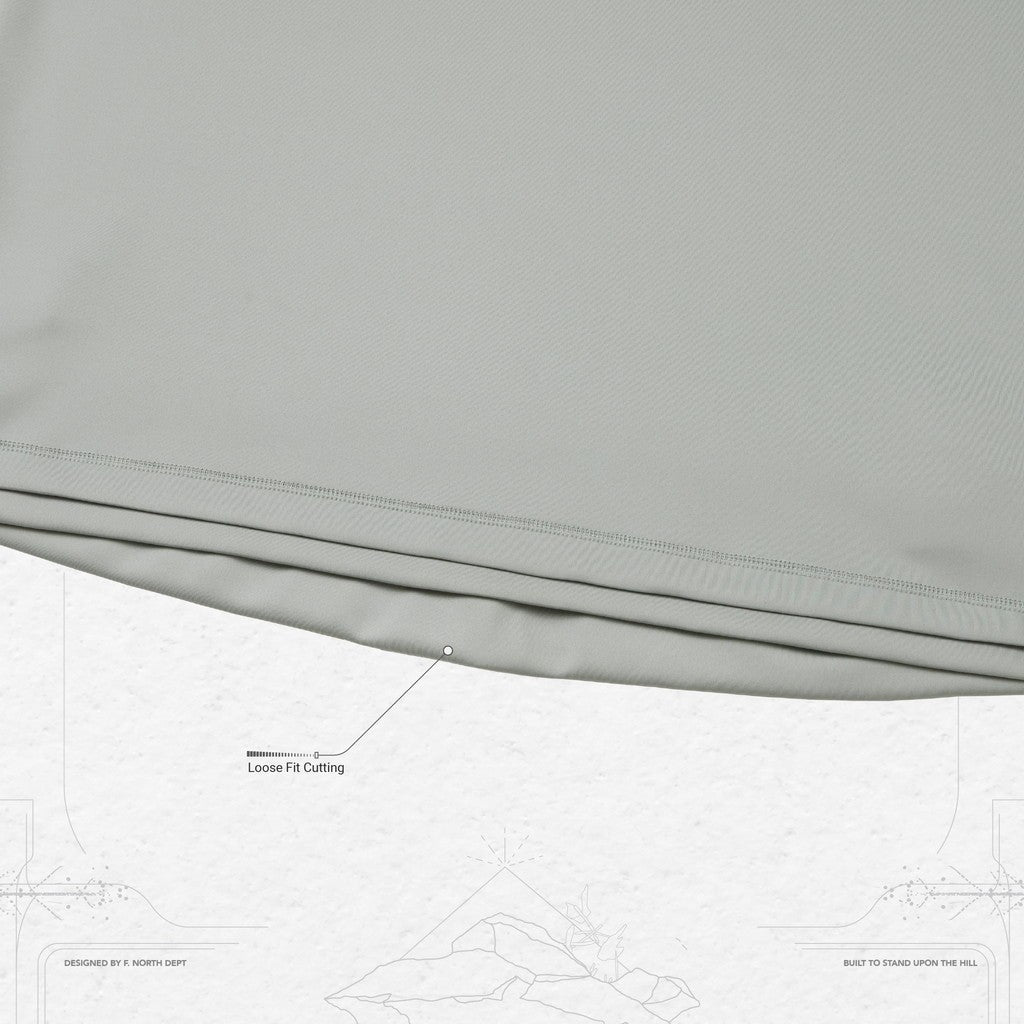 「DE-05」超大Logo T卹 #灰色 [GOOPI-24SS-AUG-03]