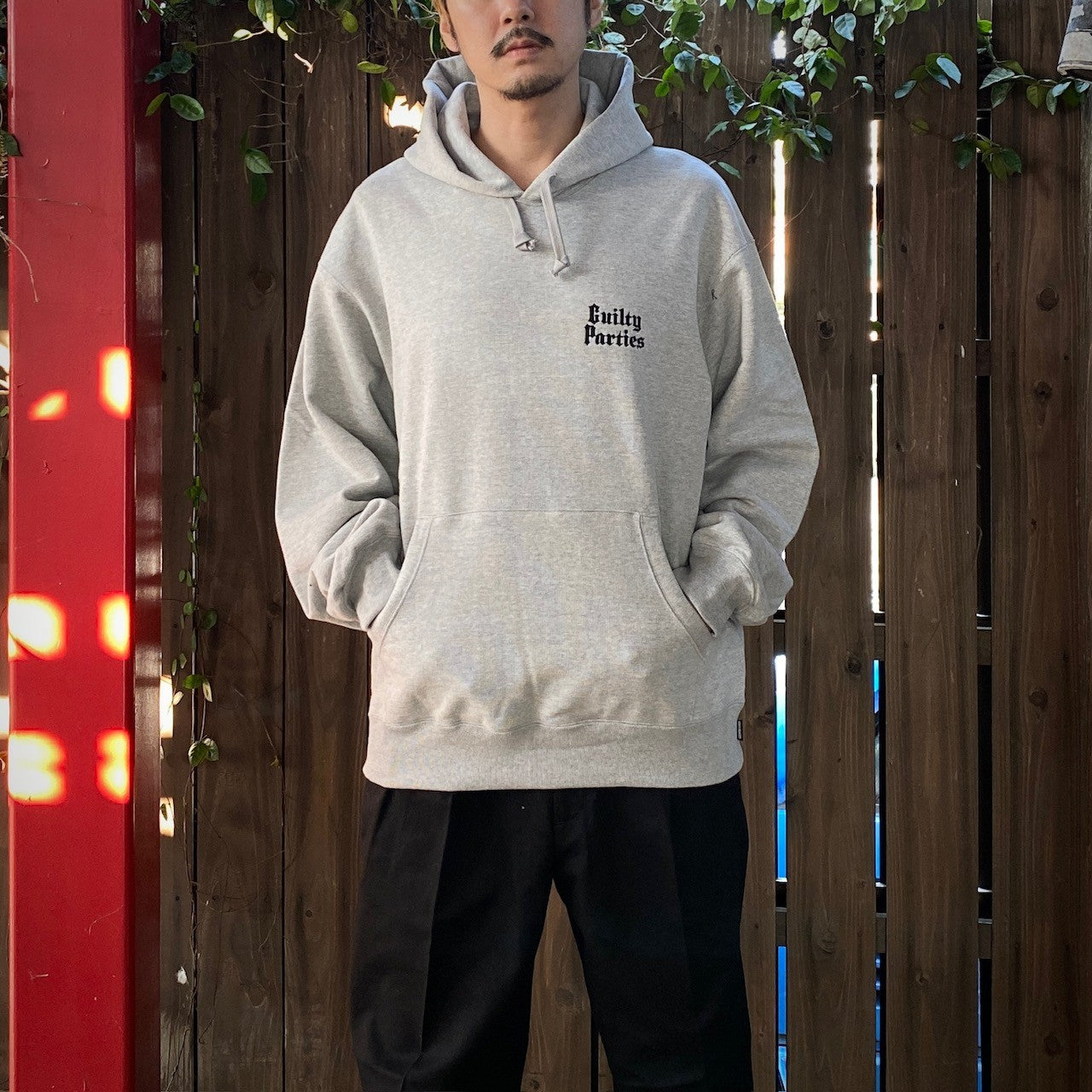 HEAVY WEIGHT PULLOVER HOODED SWEAT SHIRT ( TYPE-6 ) #GRAY [25SS-WMC-SS16]