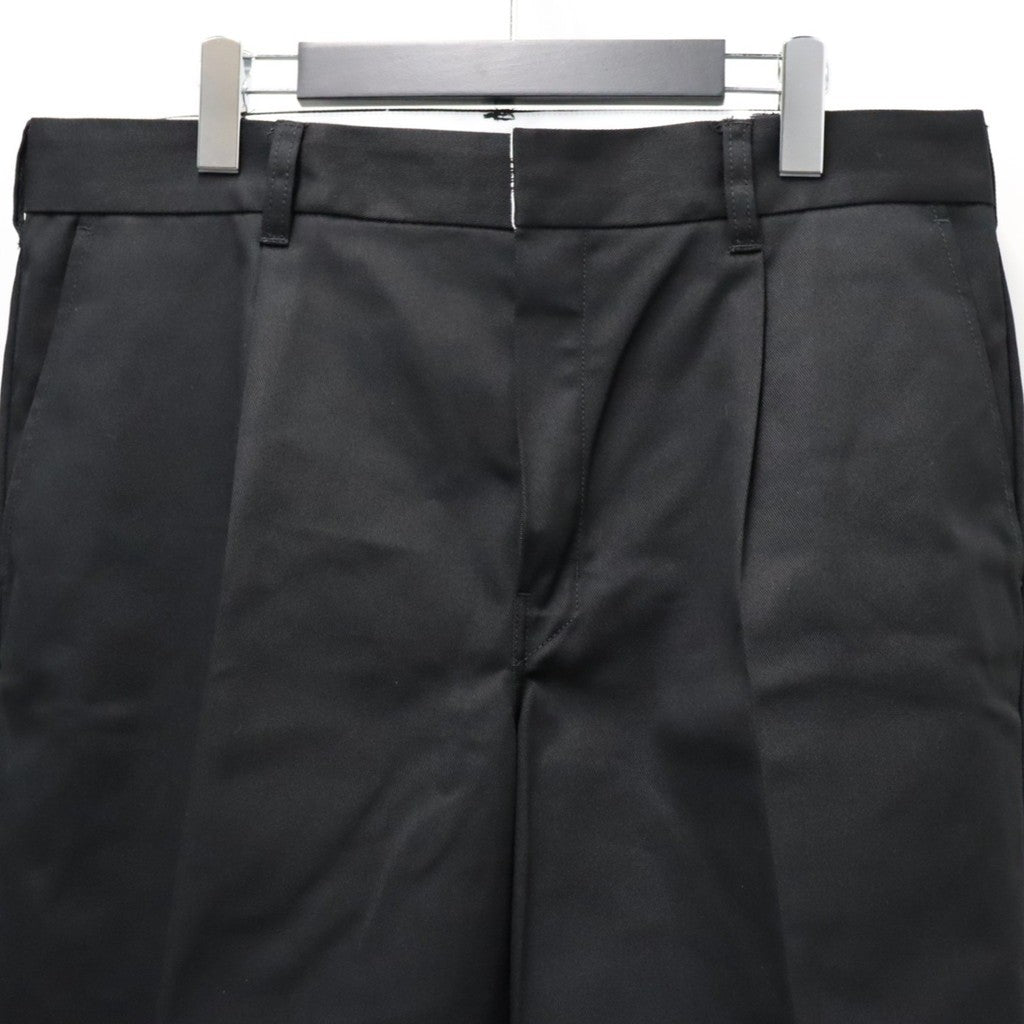DICKIES | PLEATED TROUSERS #BLACK [26FW-WMP-DC01]