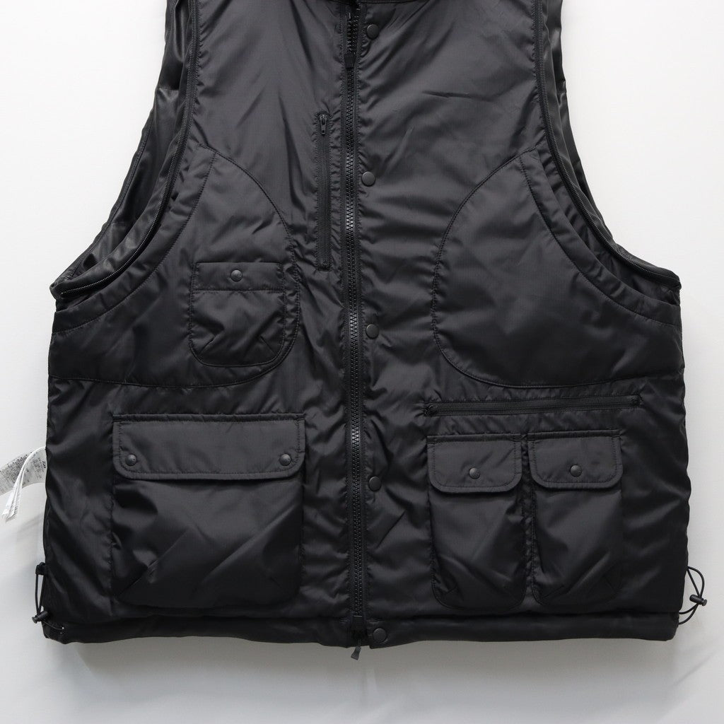 TECH 2WAY SYNTHETIC SKIN DOWN JACKET #BLACK [BW-41025W]