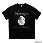 ELLEN VON UNWERTH | WASHED HEAVY WEIGHT CREW NECK T-SHIRT ( TYPE-1 ) #BLACK [EVU-WM-WT01]