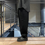 BALLOON CROPPED TROUSERS #Black [FST03242M0003]