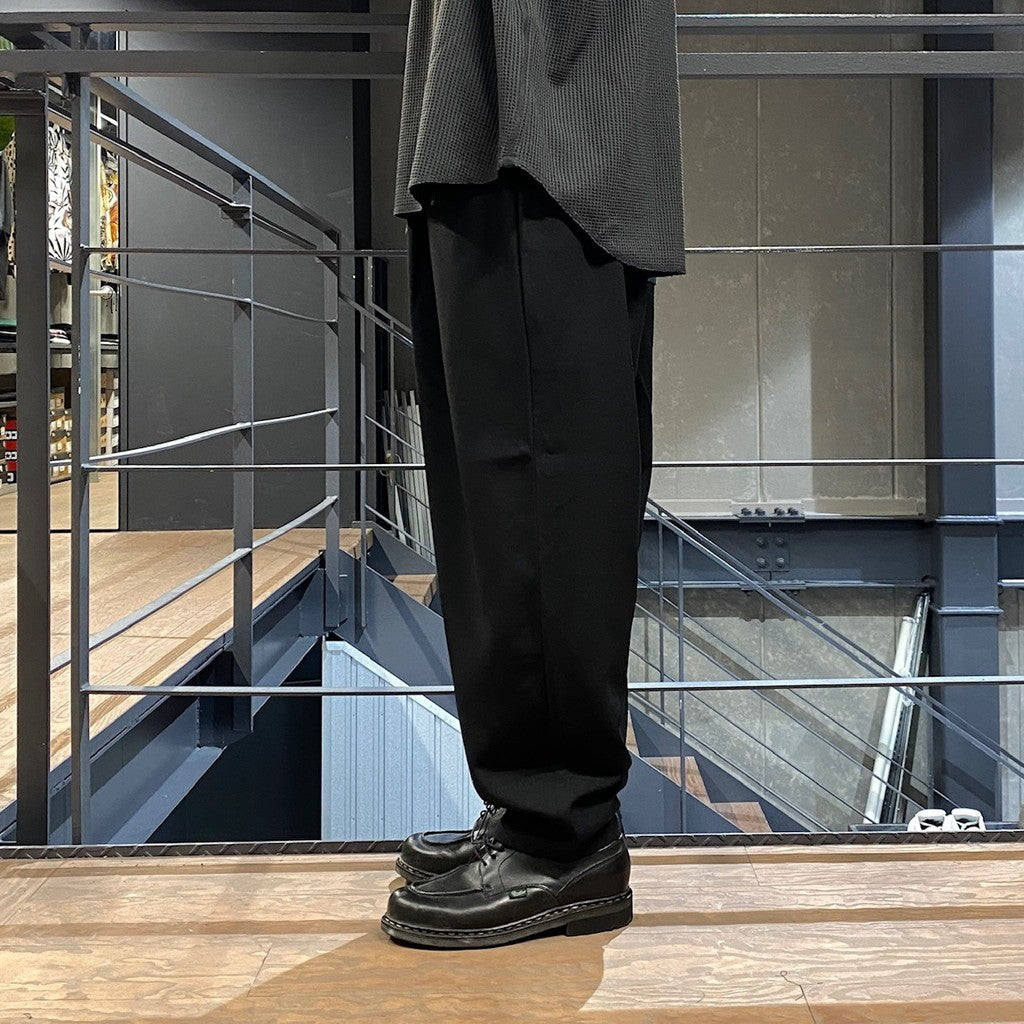 BALLOON CROPPED TROUSERS #Black [FST03242M0003]