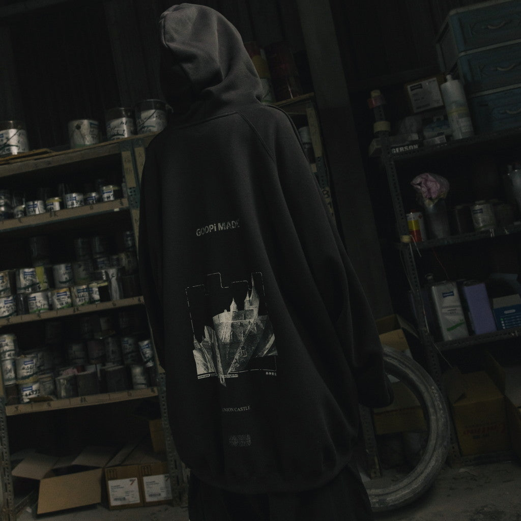「G7-MH」反向 G 主連帽衫 #SHADOW [GOOPI-23AW-NOV-03]