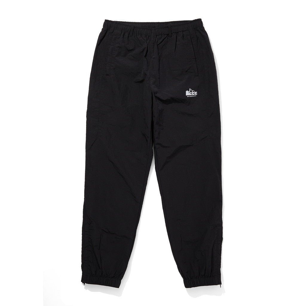 SWITCHING NYLON TRACK PANTS #BLACK [CCC-243P001]