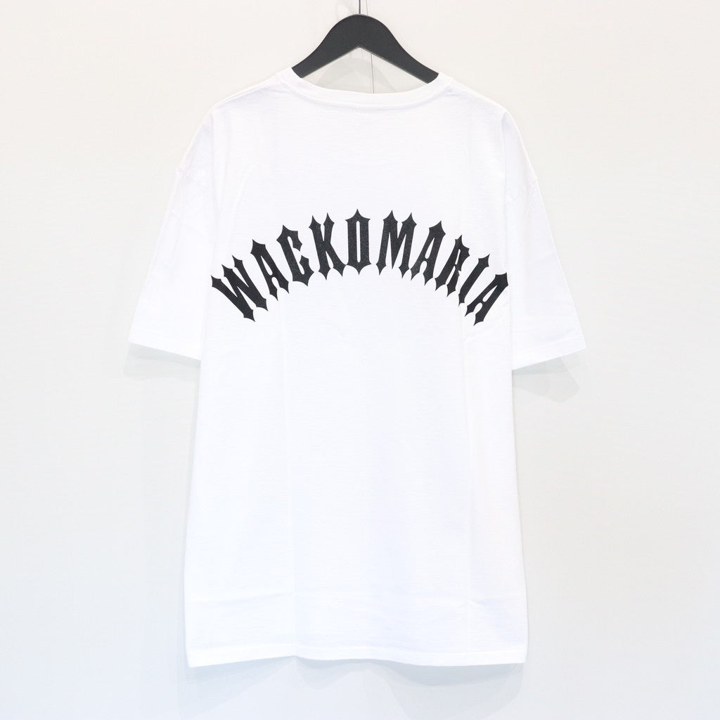 WASHED HEAVY WEIGHT CREW NECK T-SHIRT (TYPE-1) #WHITE [25SS-WMT-WT01]