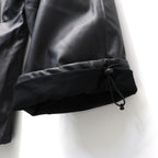 TECH SYNTHETIC SKIN WINDBREAKER PANTS #BLACK [BP-40025W]