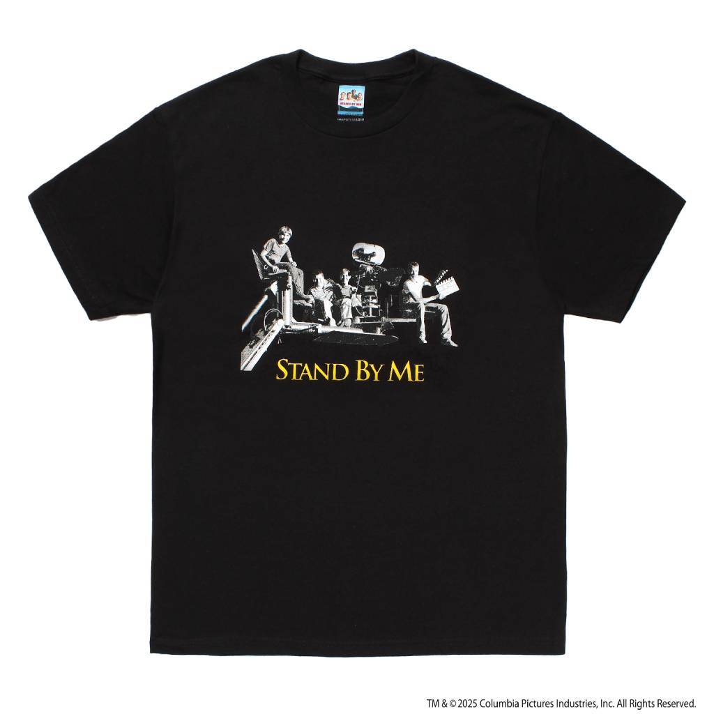 STAND BY ME | CREW NECK T-SHIRT (TYPE-3) #BLACK [SBM-WM-TEE03]