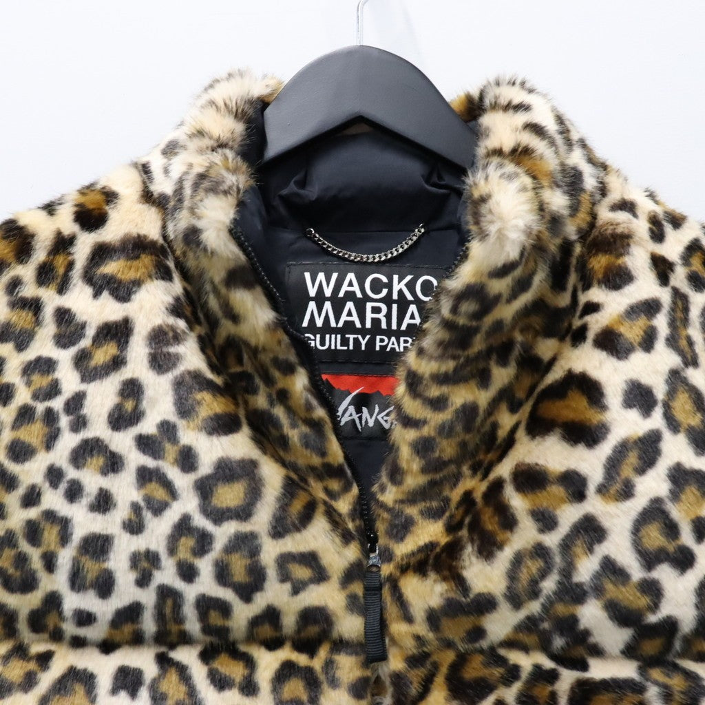 NANGA | LEOPARD FUR DOWN VEST #BEIGE [26FW-WMO-NA06]