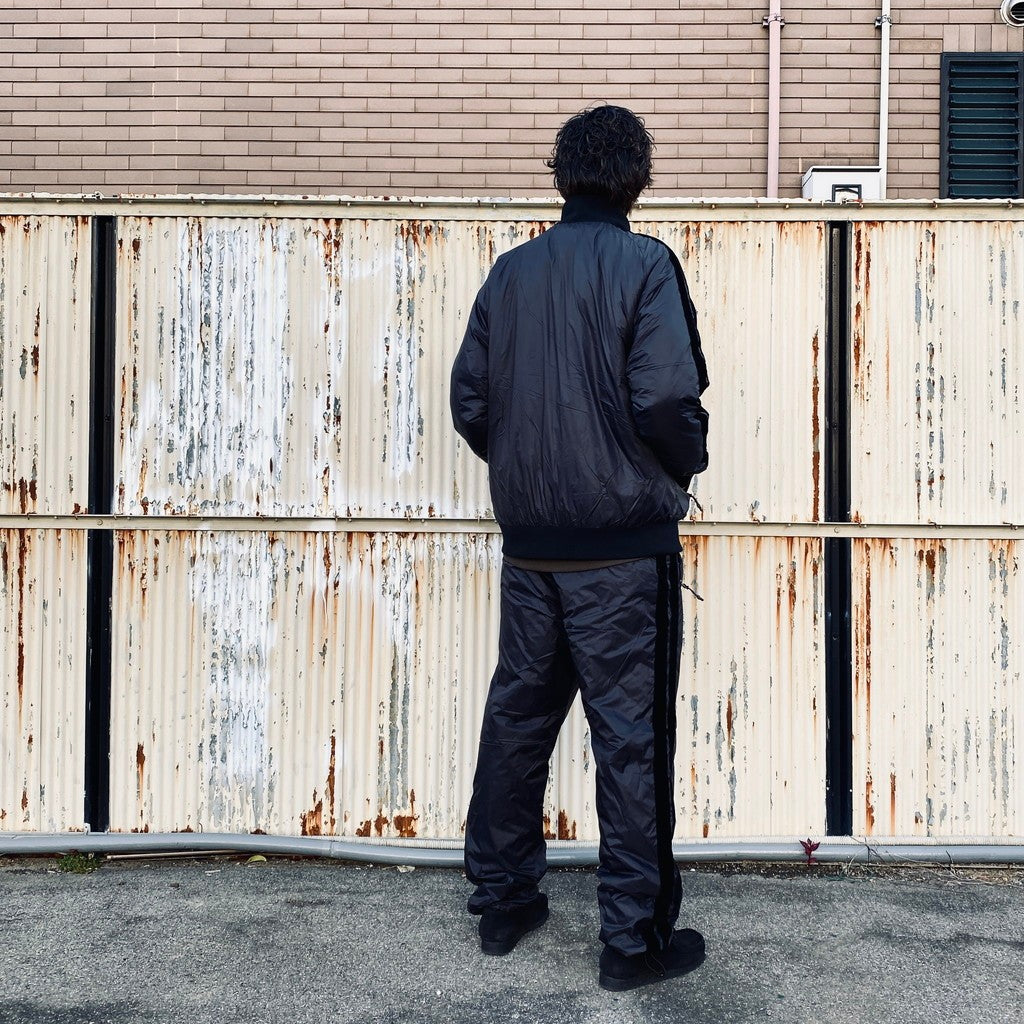 TRACK NYON DOWN JACKET & PANTS (上下セット) #BK（LINE/BLACK） [TAION-JK13JS / TAION-PT13JS]