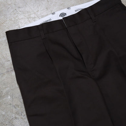 DICKIES | PLEATED TROUSERS #BROWN [24FW-WMP-DC01]