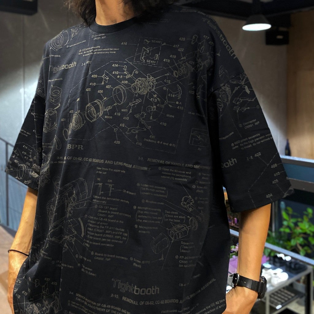 ANALYZE T-SHIRT #Black [SU24-T06]