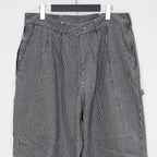 HICKORY PAINTER BALLOON PANTS #Black [SS25-B09]