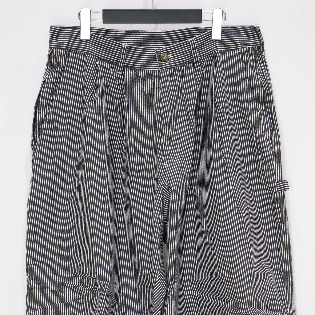 HICKORY PAINTER BALLOON PANTS #Black [SS25-B09]