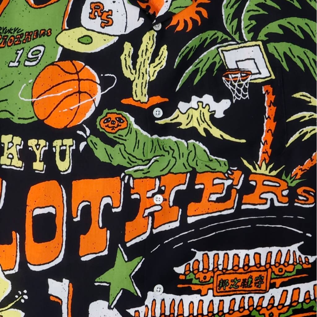 RYUKYU SLOTHERS #BLACK [SS25_SSA15-1]