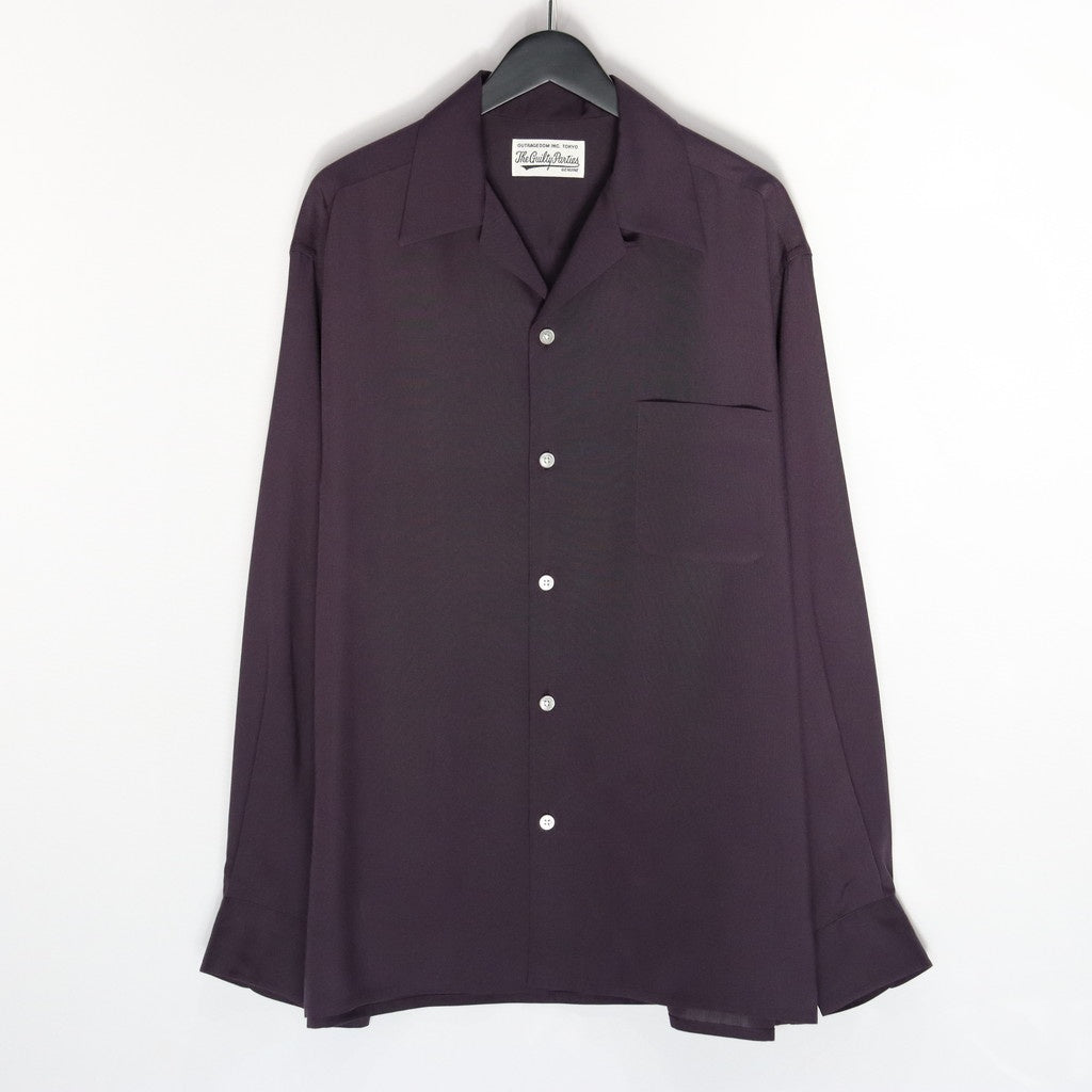 50'S SHIRT L/S ( TYPE-1 ) #D-PURPLE [25SSE-WMS-OC01]