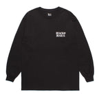 CREW NECK LONG SLEEVE T-SHIRT ( TYPE-1 ) #BLACK [24FW-WMT-LT04]