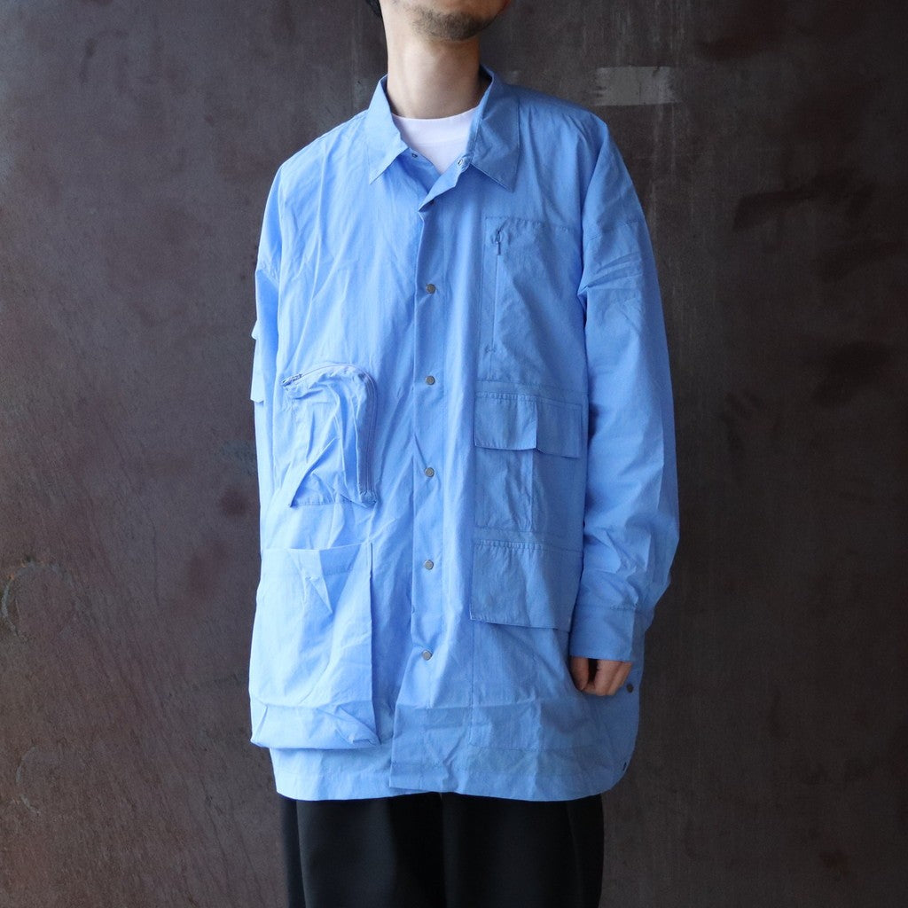 PERTEX UTILITY LONGLINE SHIRT #BLUE [FPA02261U0004]