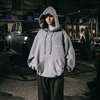 "G7-H1" 陰影漆連帽衫 #GRAY [GOOPI-23AW-OCT-03]