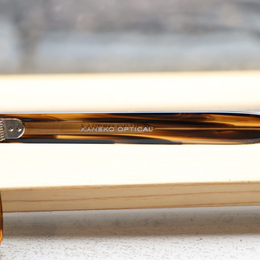 金子眼鏡 | GLASSES ( TYPE-2 ) #BROWN [KANEKO-WM-EW04]