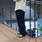 PLEATED TROUSERS (TYPE-2) #BLACK [WMGP-WMP-TR03]