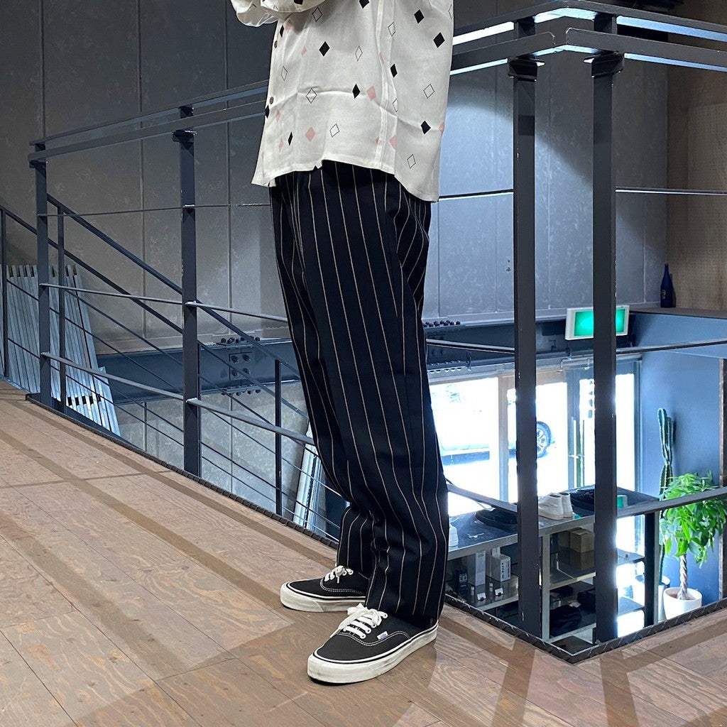 PLEATED TROUSERS (TYPE-2) #BLACK [WMGP-WMP-TR03]